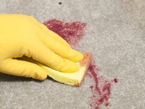 How to Clean Red Wine from Carpet