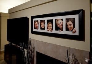 How to Create a Gallery Wall With Family Photos