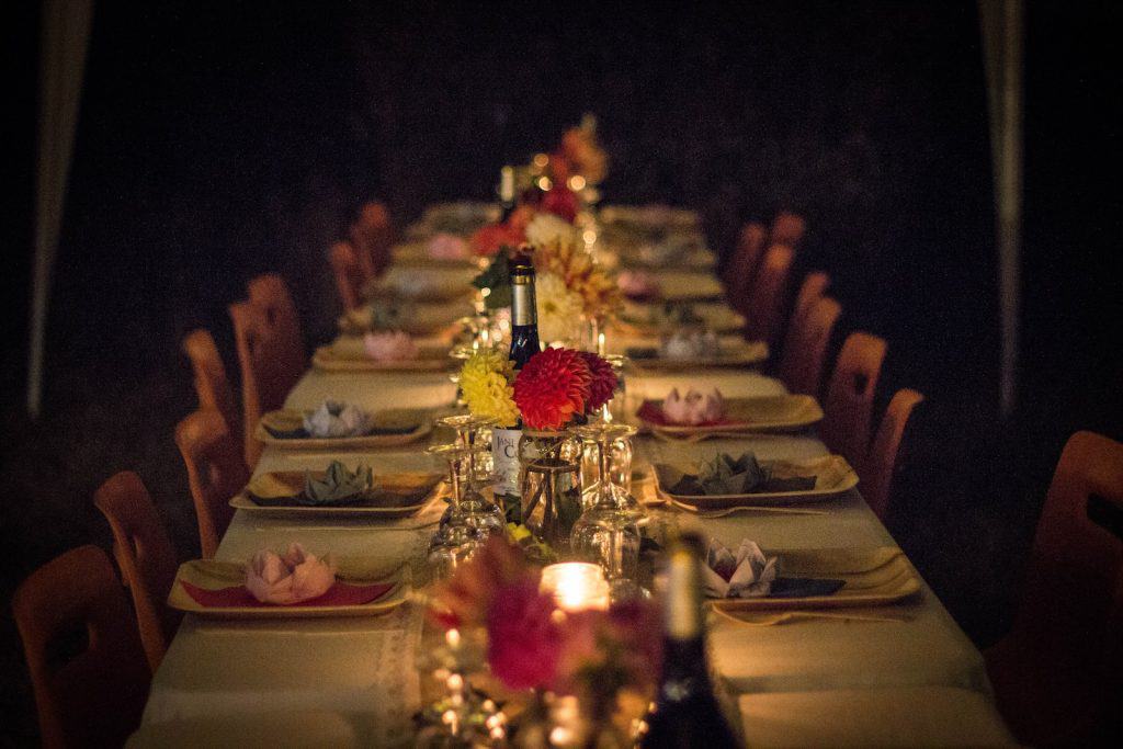 hosting elegant dinner parties