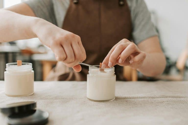 candle-making at home